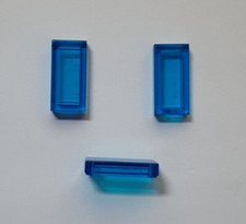 6x Lego Fliese 1x2 - trans