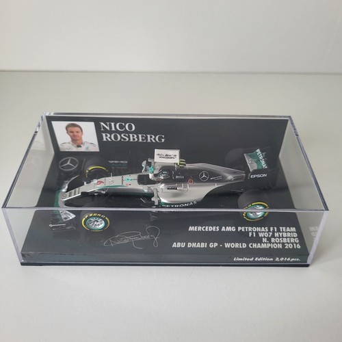 Nico rosberg mercedes - w07, abu