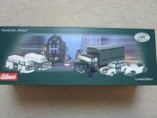 Schuco Piccolo-Set "Polizei" Limited 1 000 Edition mit 5 Fahrzeugen