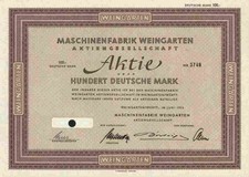 Maschinenfabrik WEINGARTEN