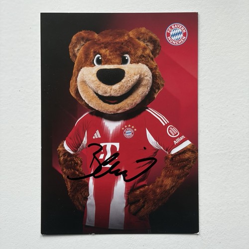 Berni maskottchen signiert - maskottchen,