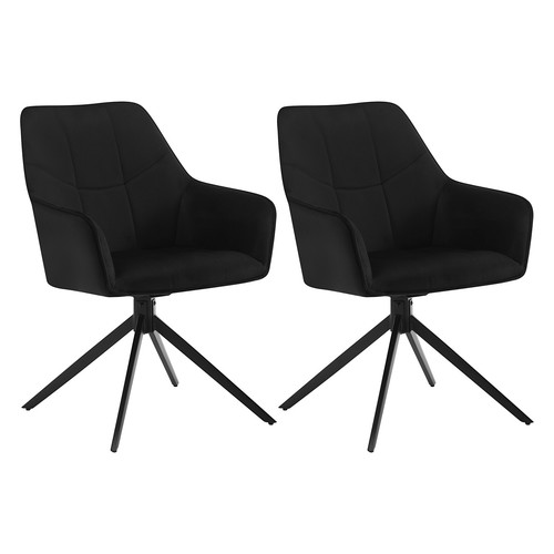Esszimmerstühle drehbar - 2x,