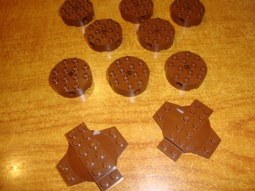 Lego kreuzplatten 30303 8x - 30303,