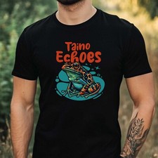 Herren T-Shirt Frosch Motiv