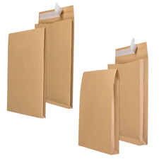 Faltentasche Versandbeutel Versandtaschen DIN B4 250 x 353 x 20 mm - 40 mm