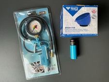 Hazet Reifenfüll Messgerät 9041-1 Kraft-Steckschlüsseleinsatz 1/2" 903SLG-17 BT