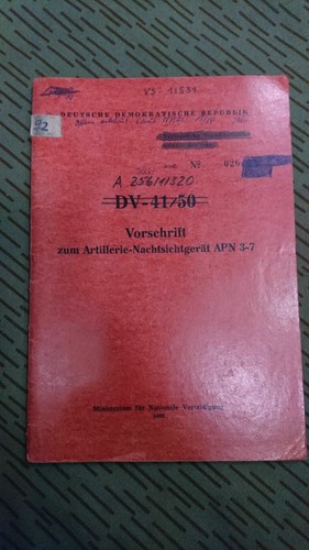 Nva vorschrift zum - dv-41/50,