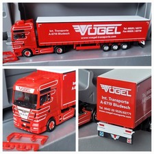 MAN TGX  Vögel Transporte Austria 6719 Bludesch  Gardinenplanen Aufl. Exclusiv