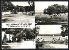 AK Neubrandenburg, Campingplatz C/8, Kinderspielplatz, Sport- und Spielplatz, B 