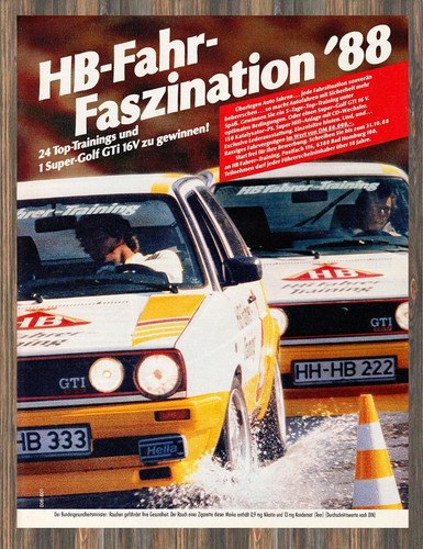 Fahrertraining vw golf ii - fahrertraining,