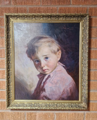 Original vintage ölgemälde - original,