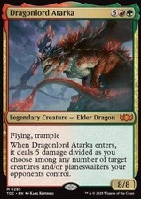Magic/MTG Dragonlord Atarka TDC-285 Mythic Englisch Neu