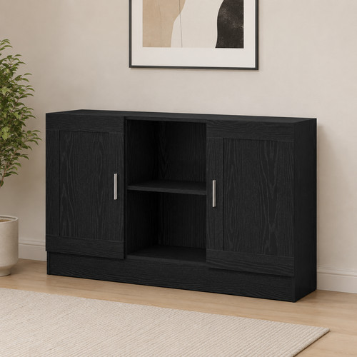 Sideboard schwarz kommode - sideboard,