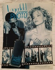 Werbepapier Parfum. Parfüm Ad