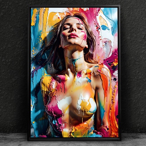 Wandbild abstrakte erotik - wandbild,,