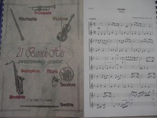 Noten - 21 Barock-Hits für