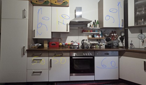 Einbauküche mit