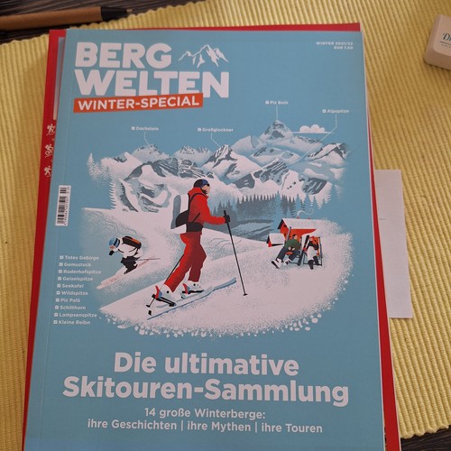 Zeitschrift bergwelten ausgabe - zeitschrift,