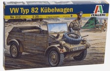Italeri 312 1/35 Scale WW2 German Kubelwagen Afrika Korps and Rommel 