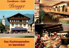 Lenggries Conditorei Cafe Brugger Gaststube Kuchentheke