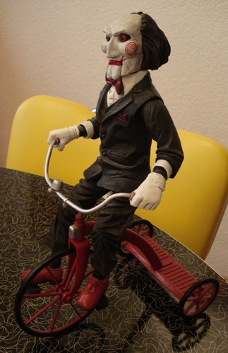 Saw billy auf dreirad figur - billy,
