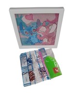 Diamond Painting Stitch mit Bilderrahmen