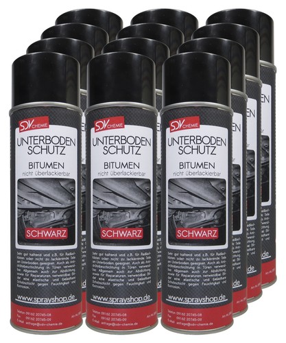 12x 500ml unterbodenschutz - 500ml,