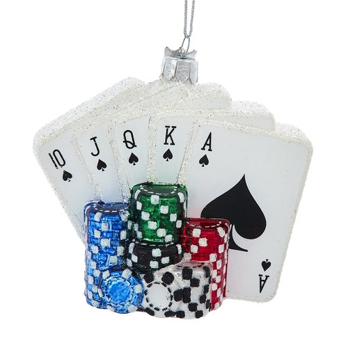 Baumschmuck casino pokerkarten - baumschmuck,
