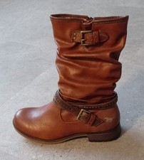Winterstiefel Mustang Neu, Größe 37, Farbe: Cognac 