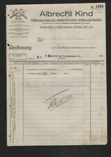 HUNSTIG, Rechnung 1926, Akah, Jagdwaffen-Fabrik Albrecht Kind
