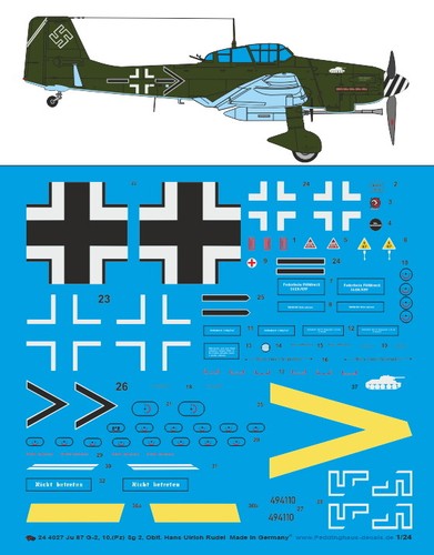 Peddinghaus decals 4027 - peddinghaus-decals, 1/24