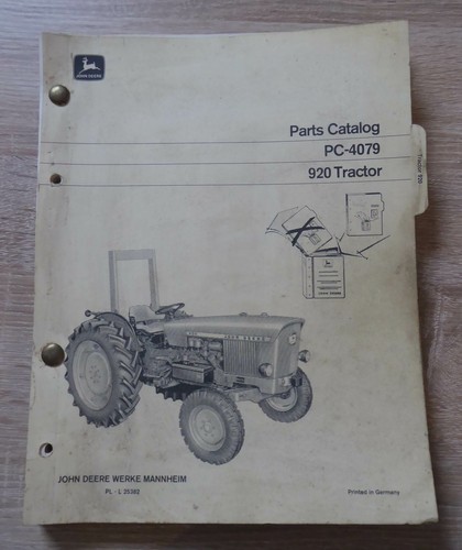 John deere schlepper 920 - john,