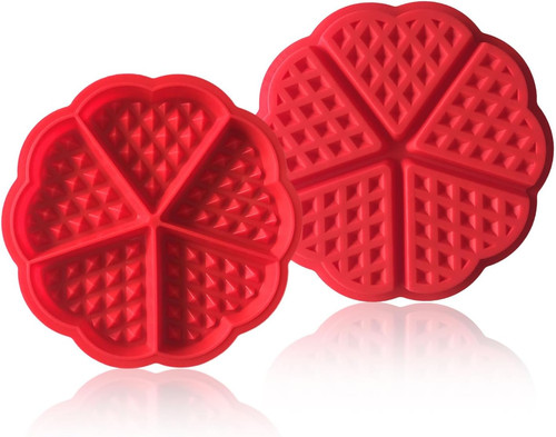 Stück silikon waffelformen - stück, silikon-waffelformen