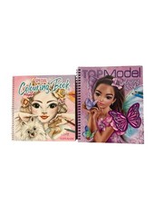 Topmodel colouring book - colouring,