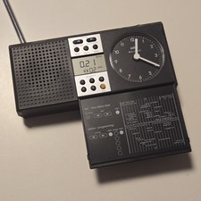 Braun Radiowecker Typ 3869 ABR 314 df Uhr Digital Radio Schwarz Black 