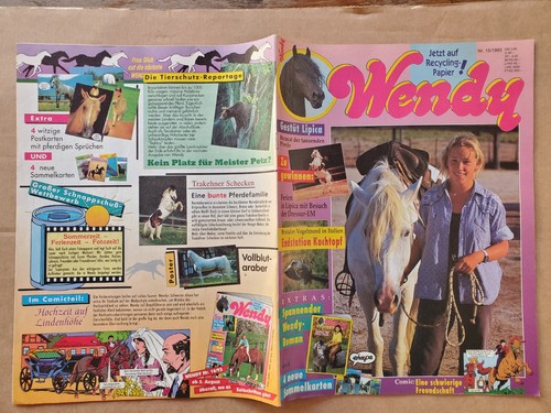Wendy pferde comic heft - wendy,