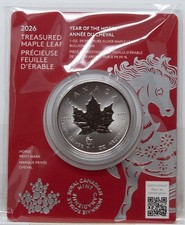Kanada 5 Dollar 2026 - Treasured Maple Leaf - Privy Year of the Horse - 1 oz. Si
