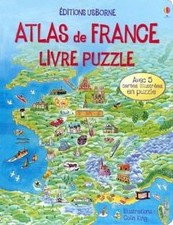 Atlas de France : Livre puzzle