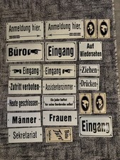 22 Emailschilder Keller Büro