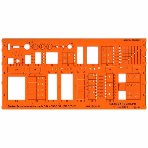 Standardgraph zeichenschablone - standardgraph,