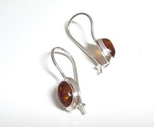 Bernstein Ohrringe Silber 925