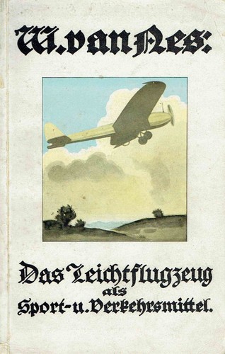 Van nes das leichtflugzeug - w.,