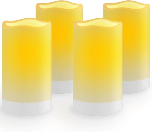 Solar kerzen 4er set - kerzen,