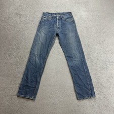 LEVIS Jeans 501 Herren Vintage Hose W30 L32 Regular Straight 4807 Blau Denim