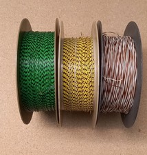 Etwa 400 Meter Reste Modellbahnkabel, Kabel, Konvolut, stabile Litze, 0,5/0,9