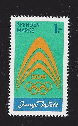 Ddr spendenmarke postfrisch - ddr,
