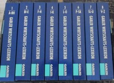 Gabler Wirtschaftslexikon - Taschenbuchausgabe: Komplett im Schuber - sehr gut