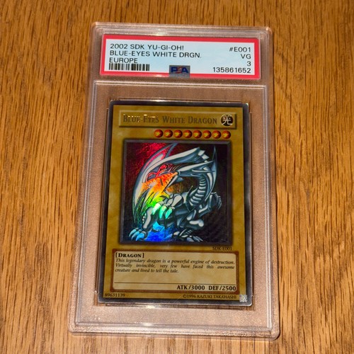 Blue eyes white dragon - blue,