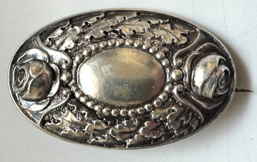 Jugendstil brosche 800er - jugendstil,