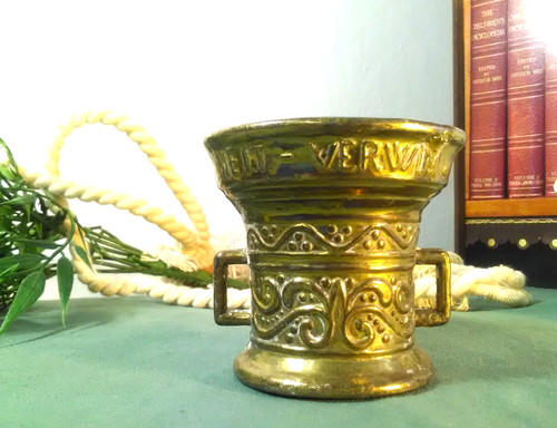 Mörser replik 1590 apotheke - mörser,